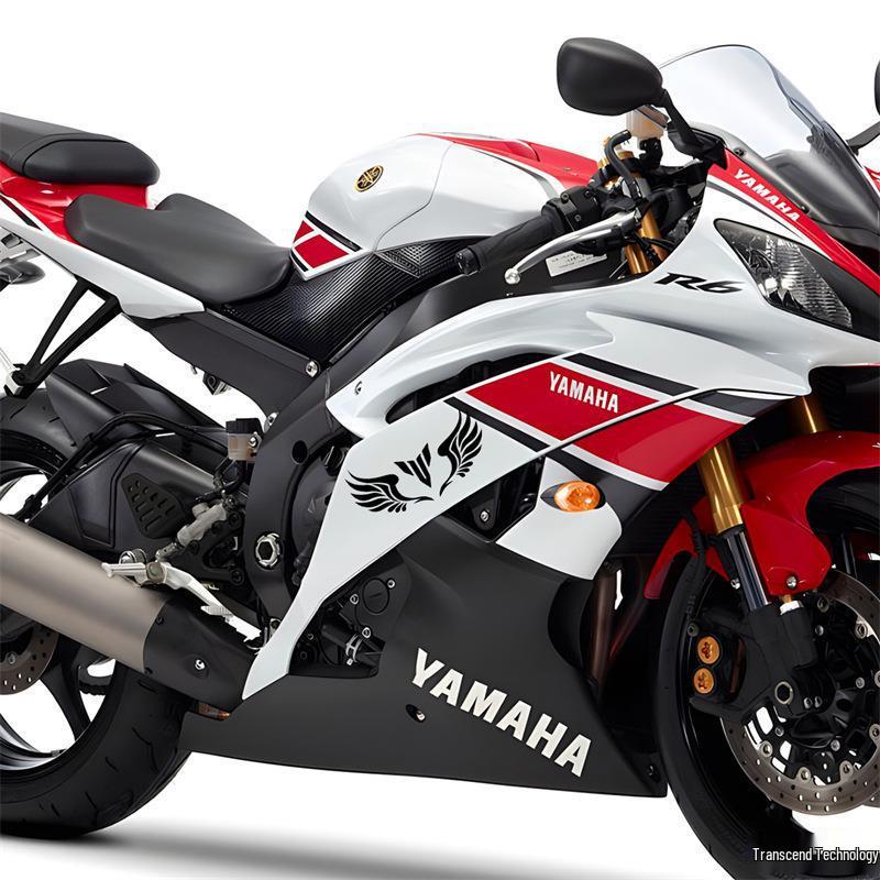 Yamaha MT Series Motorcycle Helmet & Headlight Reflective Decals (Waterproof).