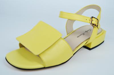 Босоножки на низком ходу Lady Marcia 67070 36 Желтый кожа