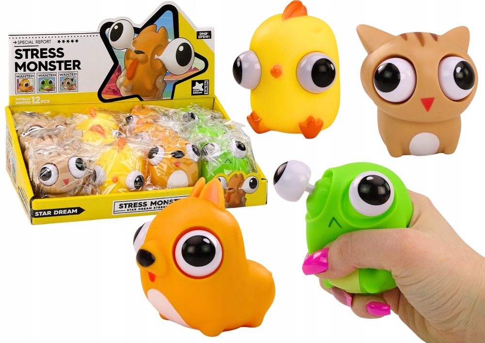 Anti-stress Toy ANIMAL Sensory Squeeze DOG CHICKEN CAT FROG