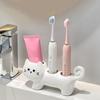 Waterproof 3 Holes Electric Toothbrush Stand Ceramic Electric Toothbrush Holder  Home Use