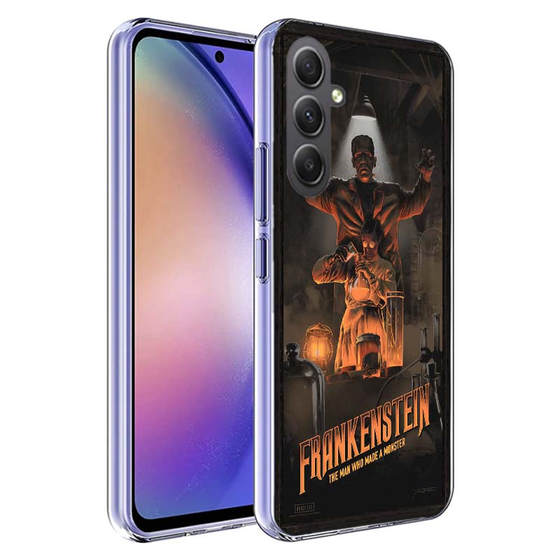Horror F-Frankenstein Phone Case for Samsung A17 A37 A57 A07 A16 A26 A36 A56 A06 A02S A12 A22 A32 A52S A04S A14 A24 A34 A54 A03
