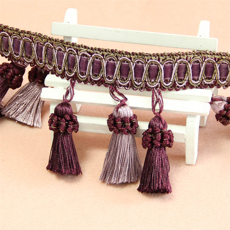 1 метр окантовка для штор швейная отделка кисточка бахрома обивка своими руками подушка декор