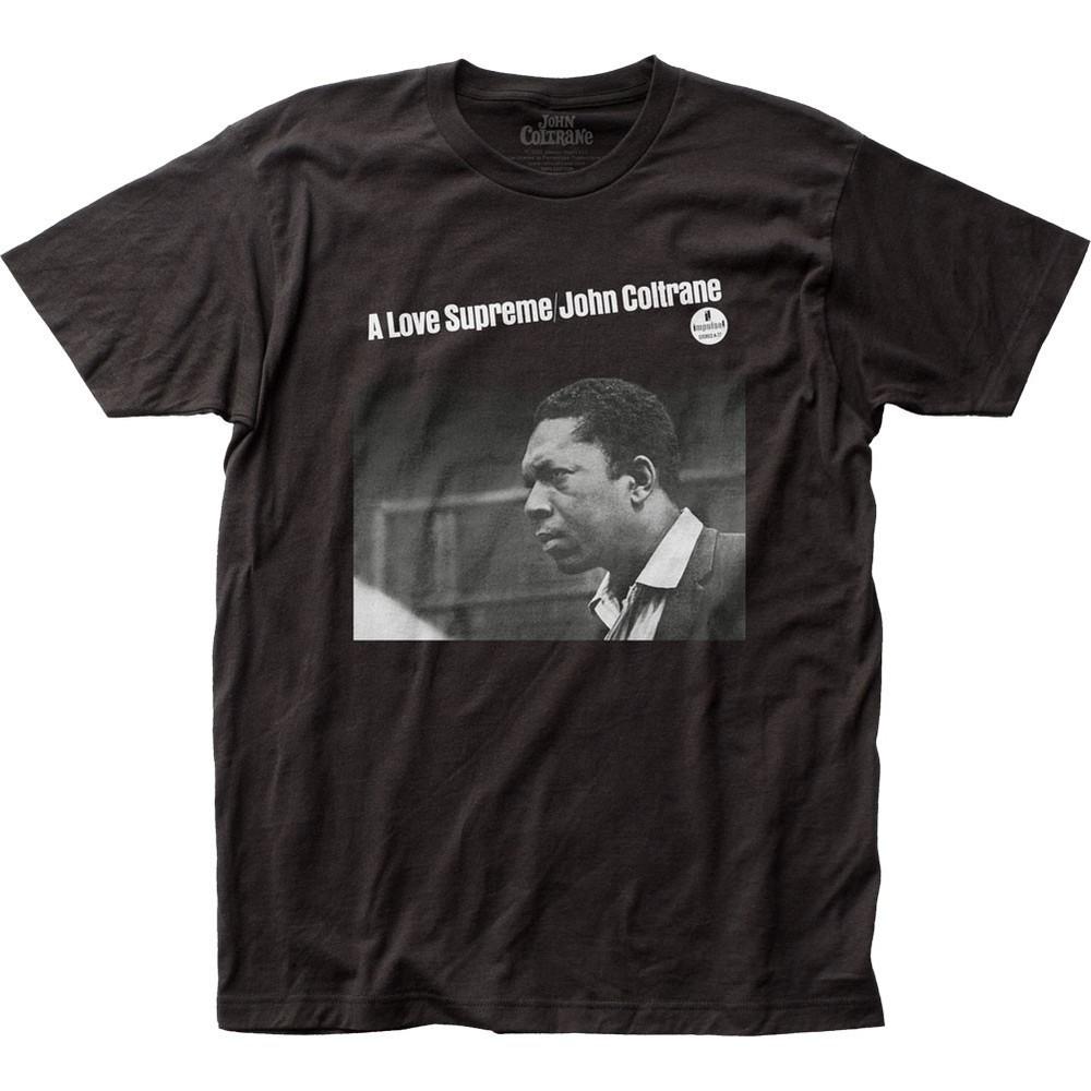 Джон Колтрейн A Love Supreme Мужская футболка Музыка Классика Концертный Оркестр Футболка Унисекс Черная