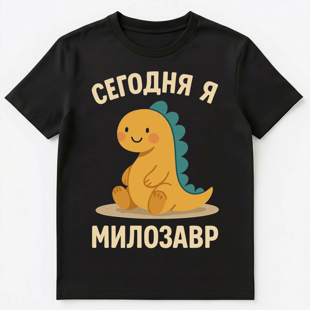 Today Im A Cutosaur Funny Russian Unisex T-Shirt