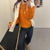 Women's Winter Mori Style Embroidered Knit Sweater - Loose, Age-Reducing, Soft & Fresh