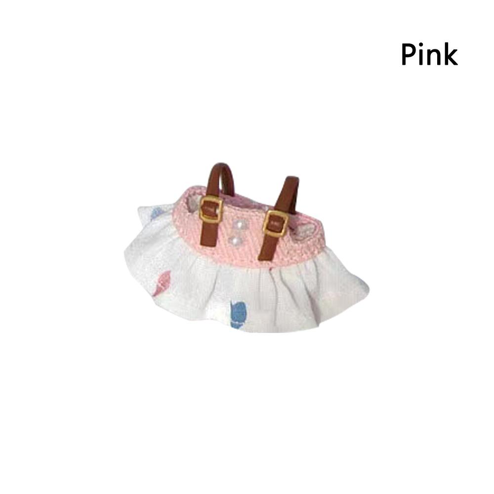 Джинсовая юбка на лямках ручной работы Детские игрушки для кукол BJD 1/12 / для кукол OB11 1/11 / для куклы GSC YMY