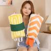 1pc 35-45CM Lovely Sushi Plush Backpack Toys Cartoon Fried Shrimp Sushi Omelette Sushi Pillow Stuffed Soft for Girls Baby Decor