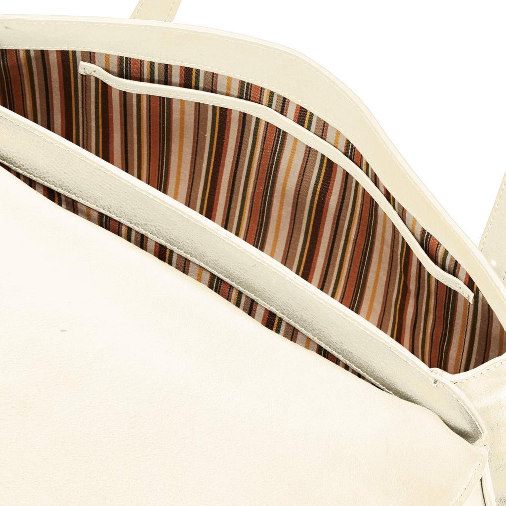 Vachetta Leather Shoulder Bag Ivory [Toscanera] Women's 2142-VA