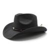 Outdoor Travel Hat European And American Men'S And Women'S Fashion Jazz Hat Western Cowboy Straw Hat