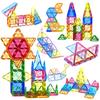 88-Piece Transparent Magnetic Building Blocks, 7.5cm, Educational Toy, Building Blocks for Ages 3, 4, and 5, Boys and Girls, BirthdayChristmas Gift,