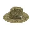 French Retro Seaweed Woven Panama Jazz Top Hat Men And Women Summer Sunshade Sun Protection Beach Straw Hat Japanese