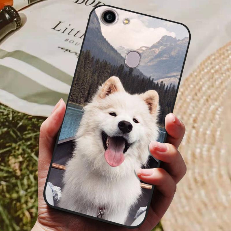 Чехол для OPPO F5 6.0'' Цветы Волк Мягкий ТПУ Чехлы для Телефона Для OPPO F5 Youth F 5 / F7 /F9 Силиконовая Задняя Крышка Для OPPO F7 F9 F 7 9