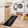 Коврик для прачечной, нескользящая основа, супермягкий водопоглощающий ультра-толстый коврик для стирки, декор комнаты