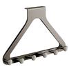 Carbon Steel Heavy Duty Door Hanger Easy Installation Multi-Purpose Door Organizer for Home Office Bedroom Bathroom Entryway