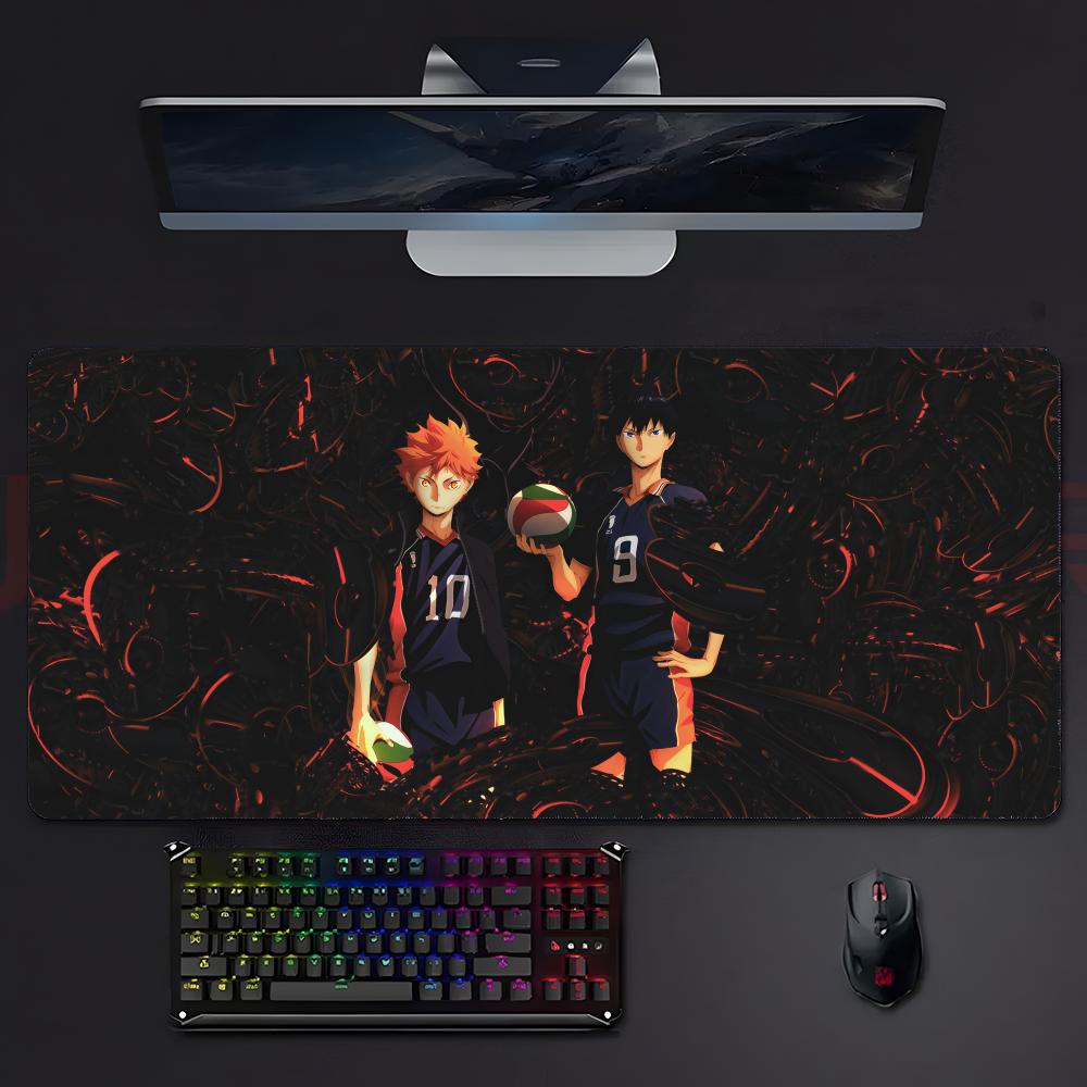 Hot Energetic Classic Anime Hhaikyuu Mouse Pad Mousepad Large Gaming Lockedge Thickened Pc Table Desk Mat