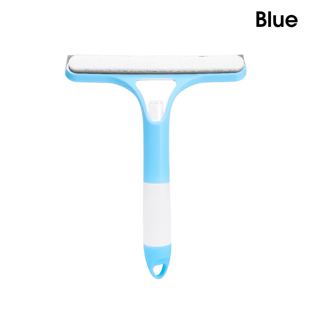 3 In 1 Window Cleaning Brush with Spra Household Cleaning Tools Multi-Purpose Silicon Squeegee for Shower Door Car Windshield