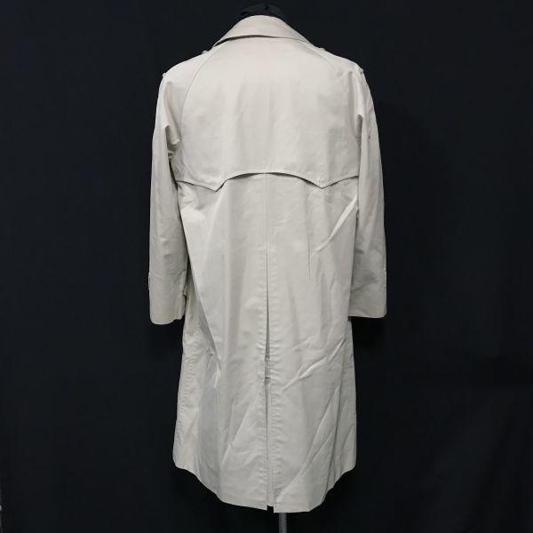 Сделано в Японии Тренч Aquascutum с клетчатой подкладкой Светло-бежевый M(ИСПОЛЬЗОВАЛ)