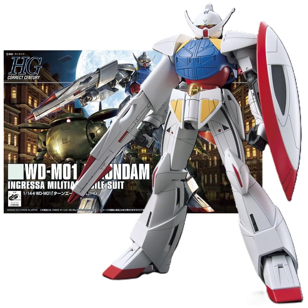 HG HGCC Turn A Пластиковая модель в масштабе 1/144 с цветовой кодировкой