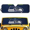 Индивидуальная солнцезащитная шторка на лобовое стекло Seattle Seahawks NFL