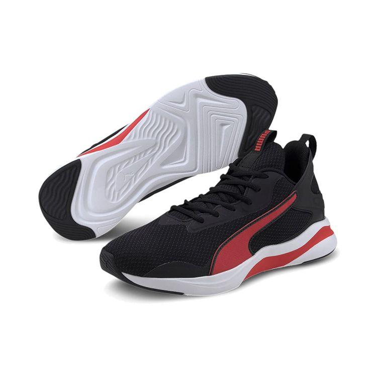 Puma Мужские повседневные кроссовки Softride Rift Черно-красные Низкие 193733-02