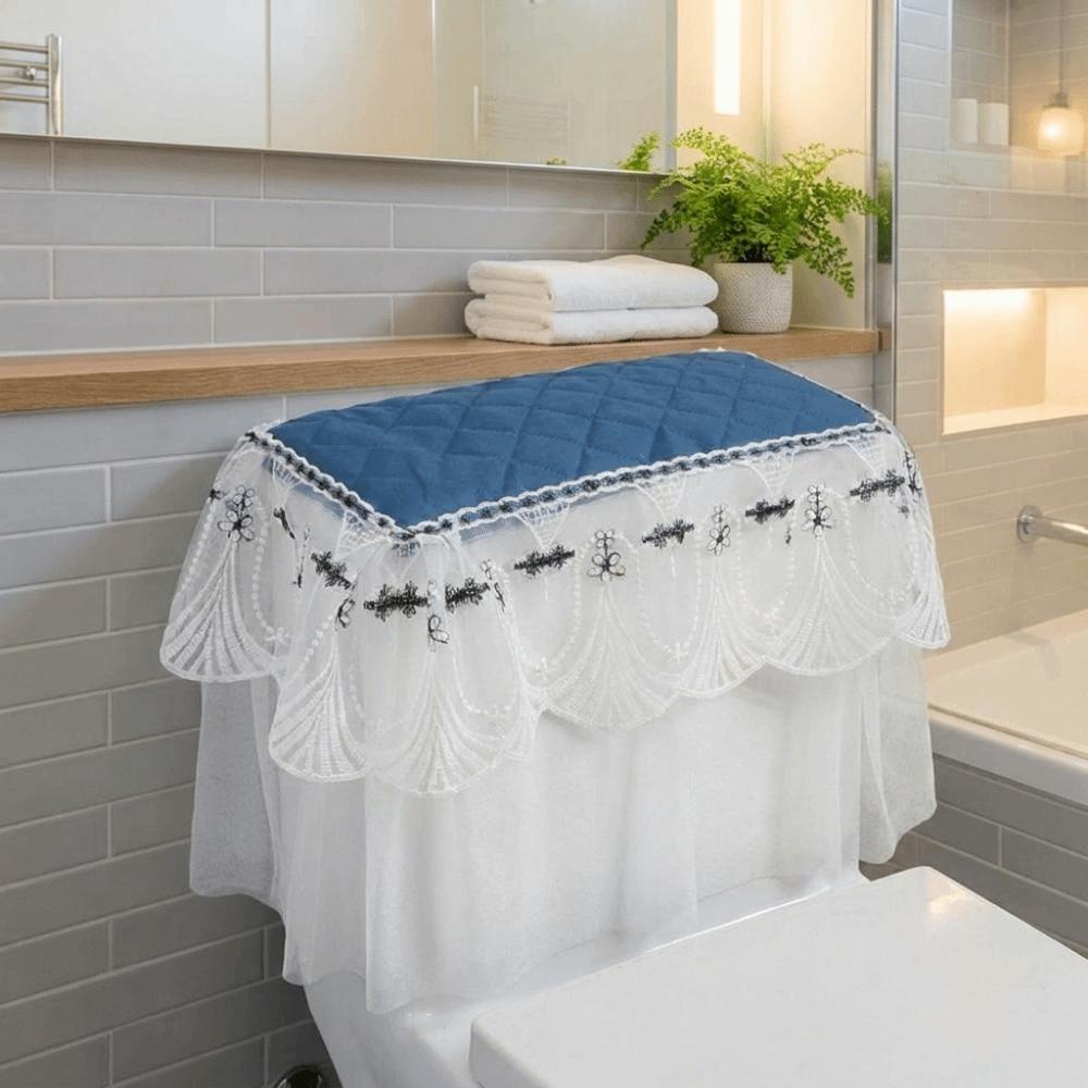 Court Style Toilet Cover Vintage Toilet Closestool Cover Toilet Water Tank Cover Bathroom