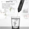 Mini Electric Milk Foamer Blender Wireless Coffee Whisk Mixer Handheld Egg Beater Cappuccino Frother Mixer Kitchen Whisk Tools