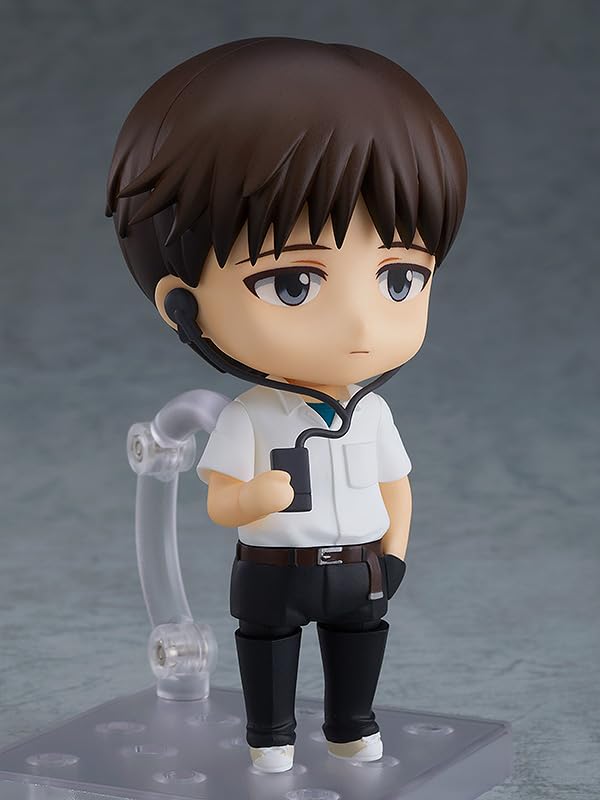 Nendoroid Evangelion Новая Театральная Версия Синдзи Икари Пластиковая Раскрашенная Подвижная Фигурка Перепродажа Немасштабная