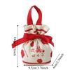 Bowknot New Year Gifts Bag Drawstring Chinese Style Handbag Jewelry Small Wrist Bag  Birthday