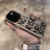 Черный Английский Применимо Apple 15 Цвет Серебристый iPhone14Pro Креативный 11promax Матовый 16 Защитный Чехол 17