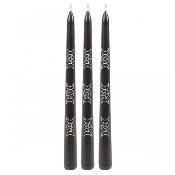 Something Different Волшебная свеча-конус тройной луны (Упаковка из 3 шт.)