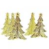 Tree Festival Plastic Cake Topper (Pack of 6)