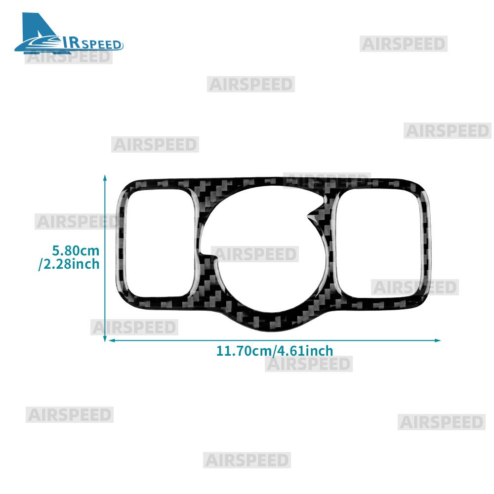 Наклейка из настоящего мягкого углеродного волокна для Mercedes Benz A CLA GLA GLE GLS W177 C118 H247 W167 X167 2020-2025 Рамка переключателя фар