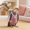 Parrot Travel Harness Diaper Clothes with Leash, Flight Diaper, Reusable Nappy Clothes, Outdoor Training for Parakeet Budgies Conure Lightweight