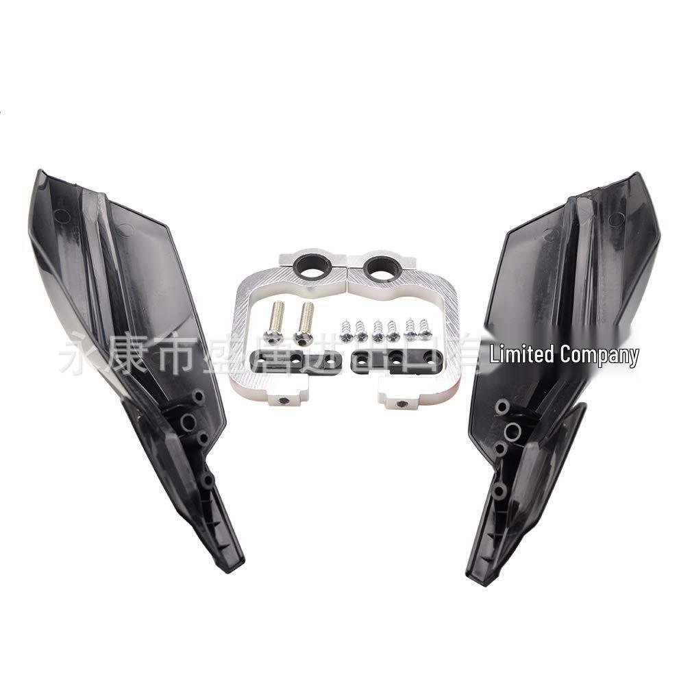 GOOFIT 22mm Black Handguards for ATV, Off-Road Motorcycle, or Dirt Bike
