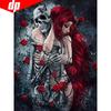 Diamond Painting Skull Diamond Embroidery Sale Girl Diamond Mosaic Full Layout Pictures
