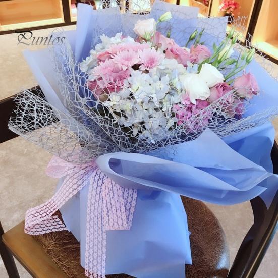 Durable Hollow 1 Roll Out Reusable Flower Packaging Mesh Wedding Bouquet Gift Packaging Gauze Party Supply