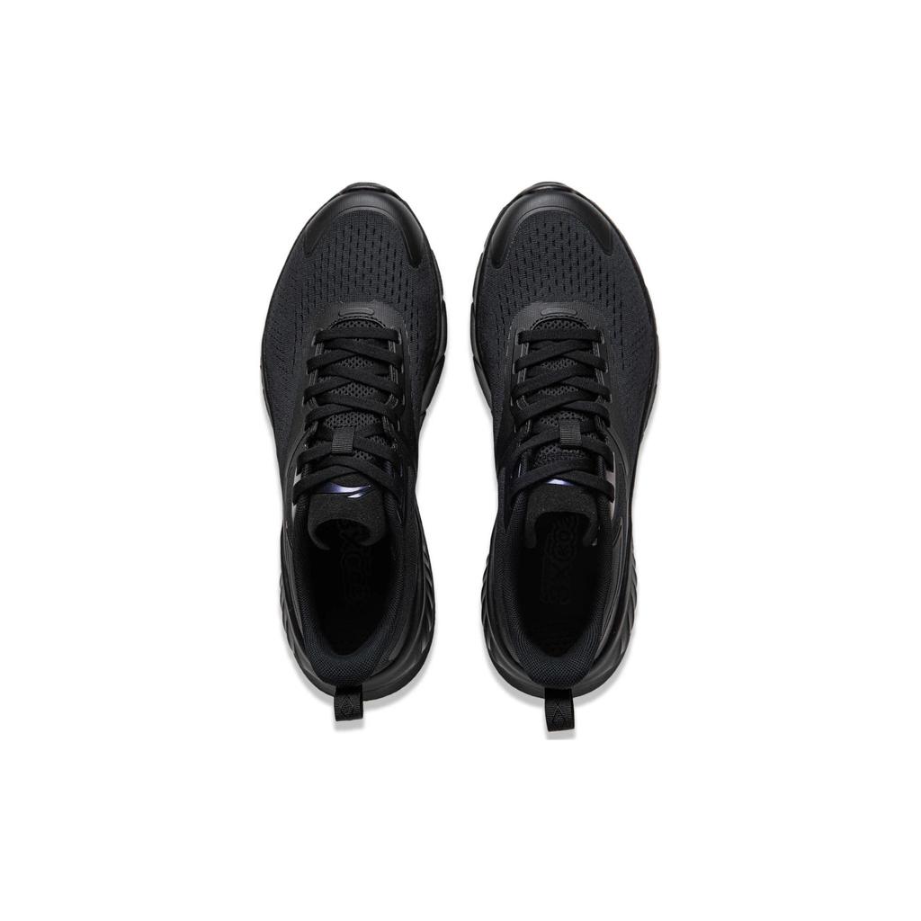 Li Ning Easy Flex V2 Мягкие упругие амортизирующие прочные дышащие низкие кроссовки для бега женские кроссовки черные ARSU006-4