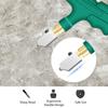 Portable Manual Glass Hand Held Cutter Ceramic Tile Glass Cutter Glass Cut with 2 H Eads