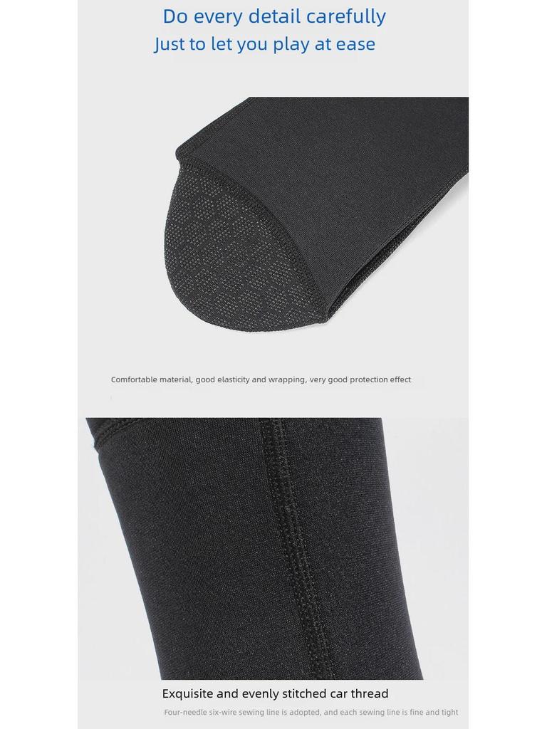 Носки для дайвинга и сноркелинга толщиной 3 мм с защитой от холода: Нескользящая, антипрокольная, теплая пляжная обувь с защитой лодыжки для зимнего плавания