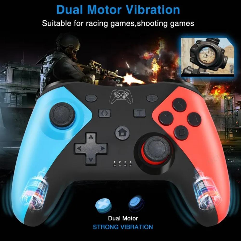 Беспроводной контроллер, совместимый с Bluetooth, для Nintendo Switch  Консоль Switch 2 Геймпад для Android для Switch Oled Джойстик для ПК
