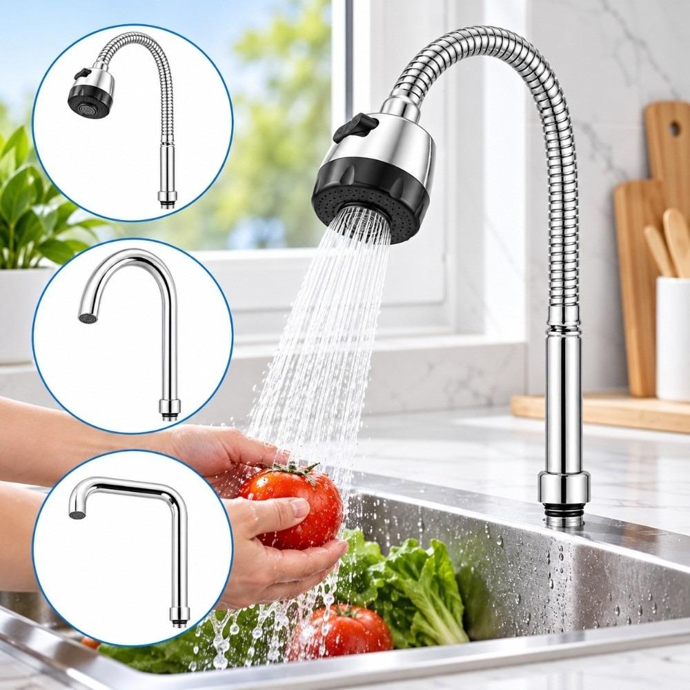25mm Thread Faucet Outlet Tube Faucet Replacement Parts Kitchen Faucet Pipe Bathroom
