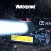 Перезаряжаемый светодиодный налобный фонарь USB XPE+COB Налобный фонарь для ночной рыбалки Налобный магнитный фонарик для наружного кемпингового освещения