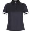 Shop   Women S Collared STreTch ShorT Sleeve Golf T ShirT Blue Lb wSh 20690