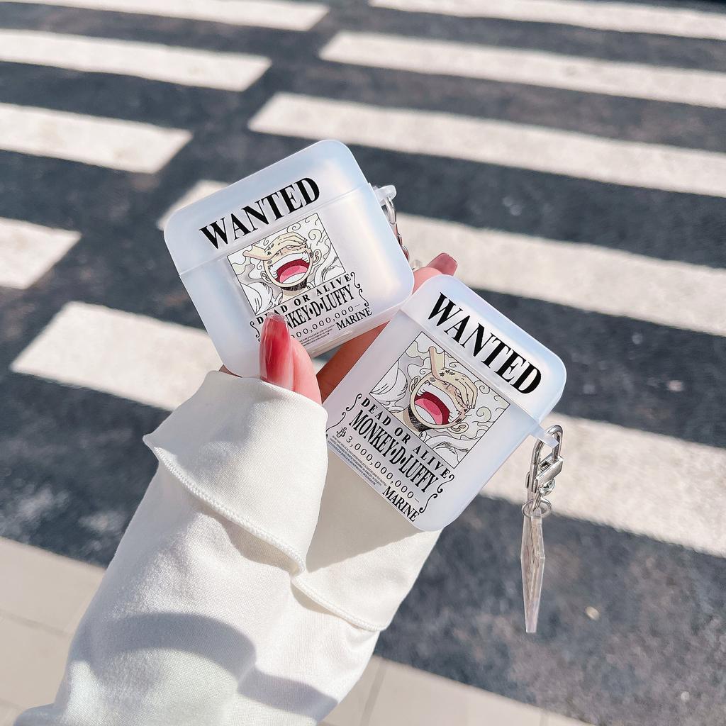 Цельный креативный Ника Луффи, подходит для Apple, беспроводные Bluetooth наушники, защитный чехол для Airpods