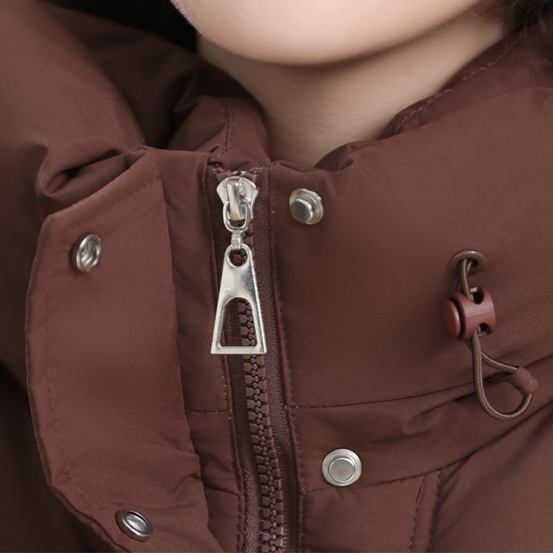 Женские длинные пальто больших размеров XL-5XL для женщин среднего возраста, зимние парки с капюшоном, толстые, теплые, элегантные женские куртки