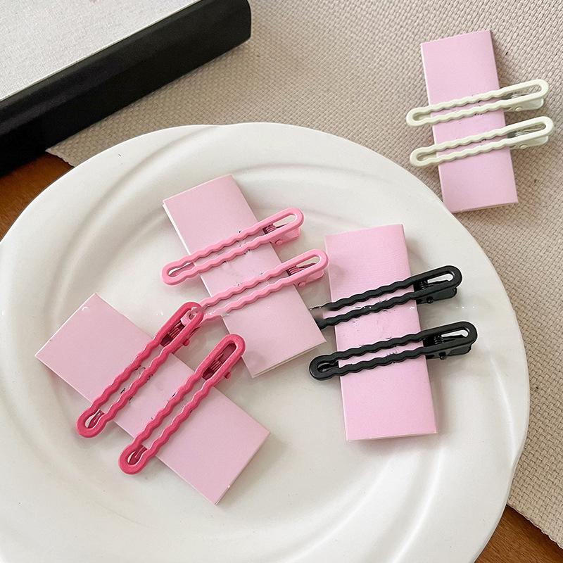 Тонкие волнистые заколки-уточки для волос, красочные заколки-невидимки, боковые заколки для волос для девочек, женщин, детей, аксессуары для волос, украшение, подарок