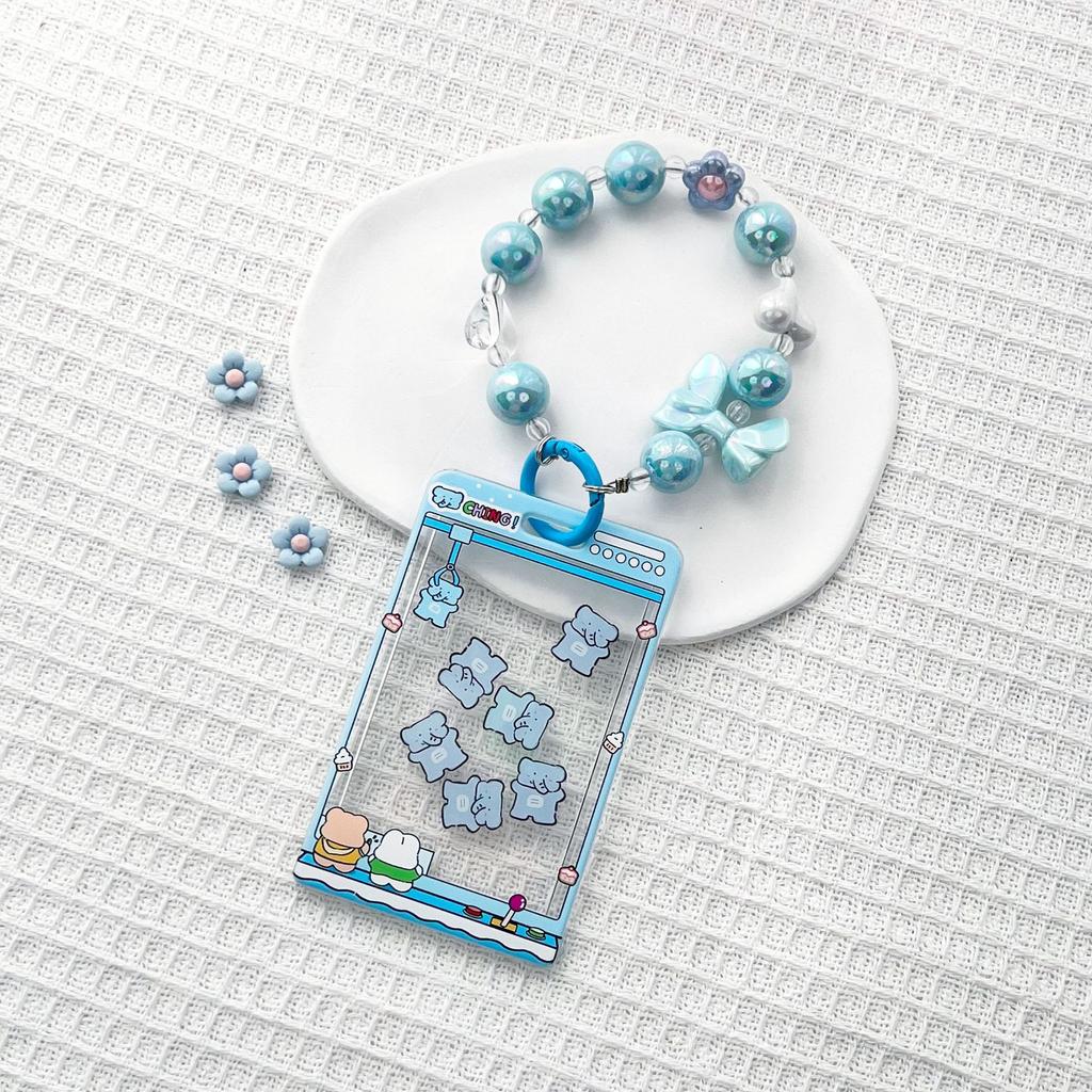 Милый креативный дизайн, забавный держатель для фотокарт Kpop, милый мультяшный держатель для студенческого удостоверения личности, чехол для семейного фотодержателя для друзей