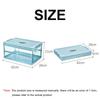 Household Transparent Storage Box Car Trunk Storage Box Finishing Box Sundries Book Box Storage Box