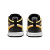 Кроссовки Air Jordan 1 Mid TD Black University Gold Baby White Pollen 640735-177