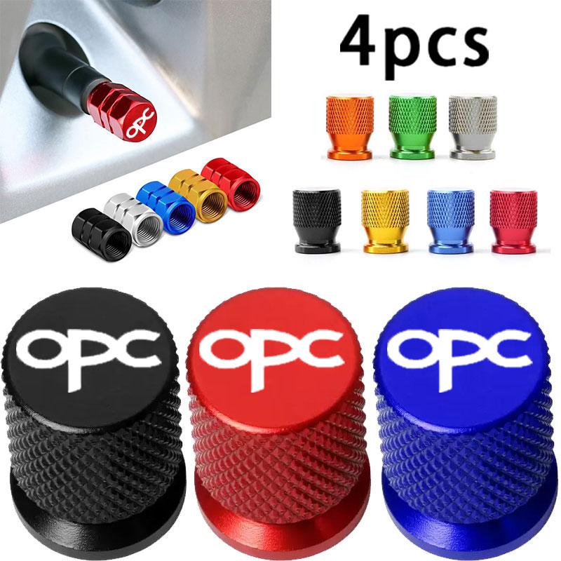 4PCS Colorful Car Accessories Car Tire Valve Cap For Opel OPC